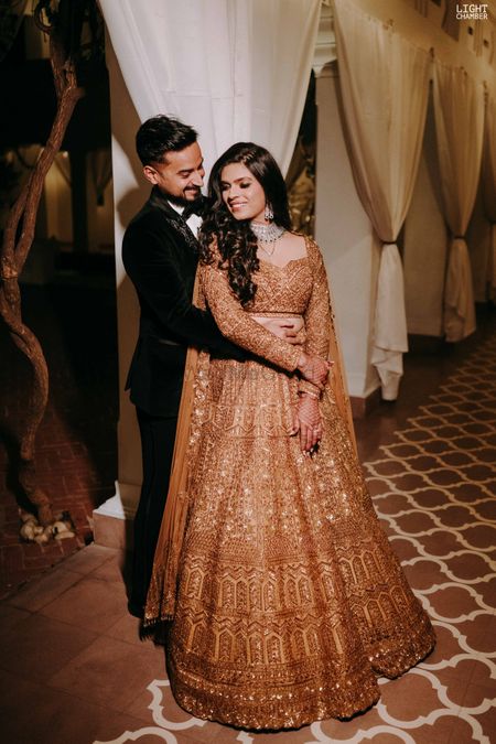 reception outfit ideas for bride & groom 