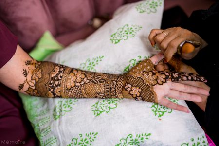Photo of hand mehendi designs for brides to be