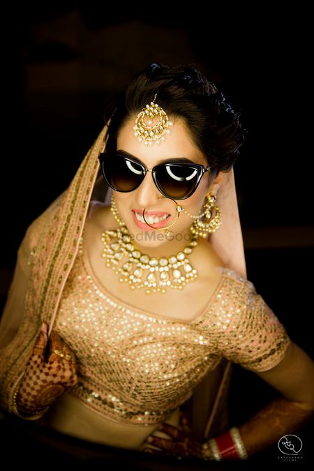 Wedding Photoshoot & Poses Photo sunglasses