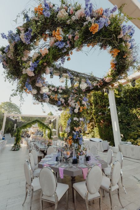 floral table decor
