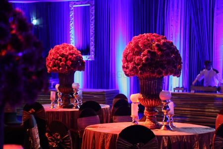 Photo of large centerpieces