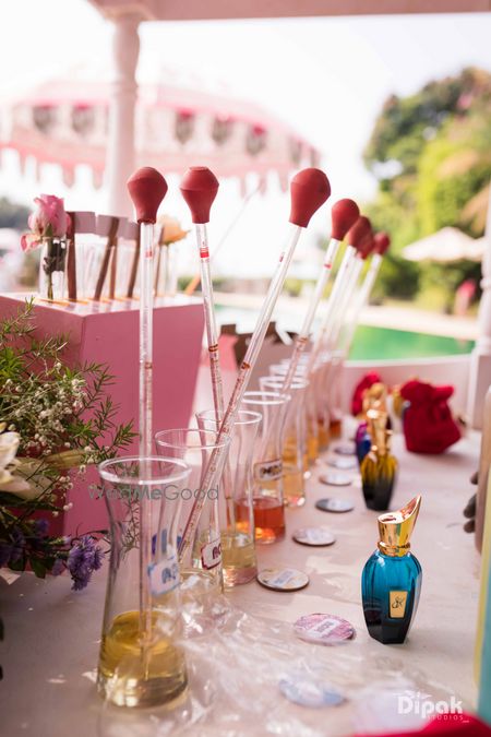 perfume making stall