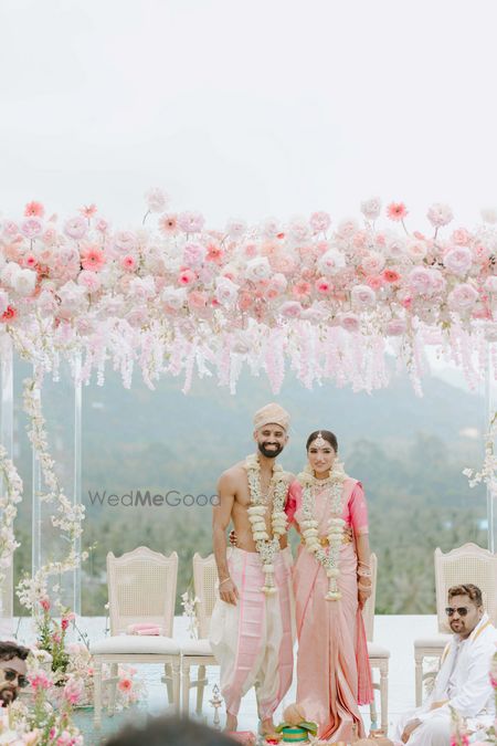 Photo of cute couple portrait