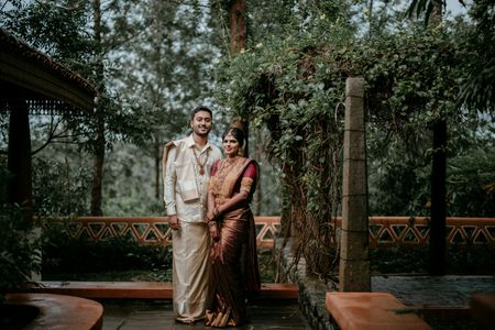 South Indian couple outfits