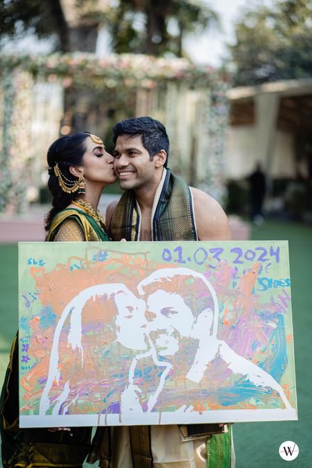 Photo of Live painting at Indian weddings