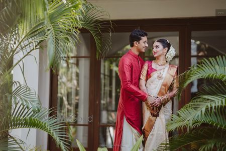 Photo of Wedding day couple shot