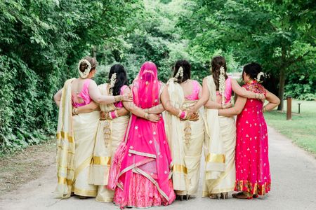 Shaadiwish Inspirations and Ideas | Bridesmaids%20outfit | Indian wedding  photography poses, Boho wedding photography, Bridesmaid poses