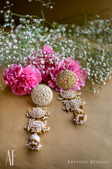 Photo of Bridal earring photography