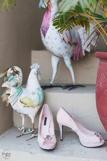 Wedding Accessories Photo baby pink heels