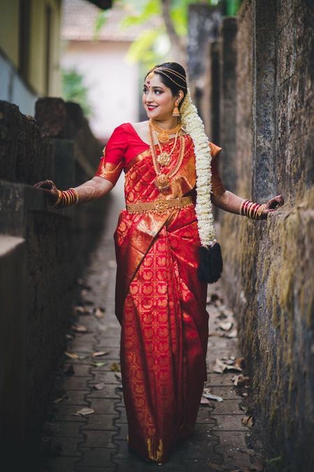 Photo of South Indian bride shot