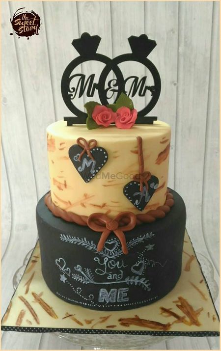 Photo of wedding cake