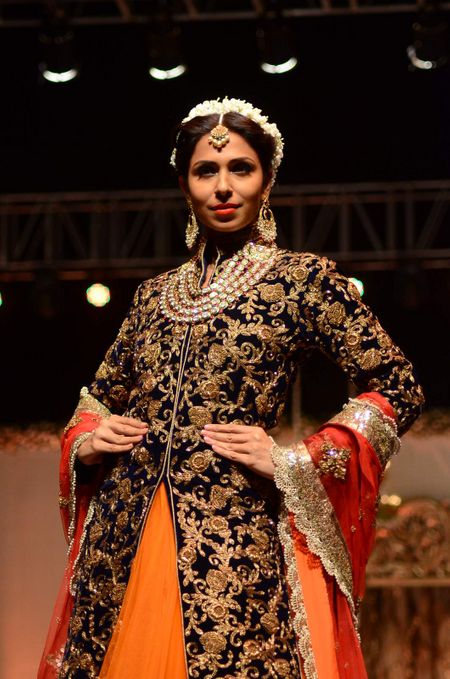 27 + Stunning Jacket Style Lehenga Ideas For A Winter Wedding | Indian  wedding outfits, Long blouse, Nice dresses