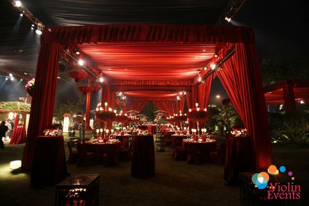 Photo of reception decor