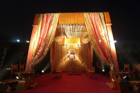Wedding mandap decor