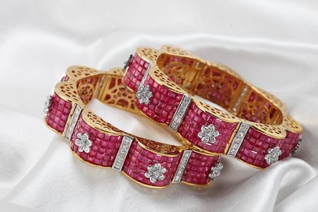 Photo of ruby bracelet