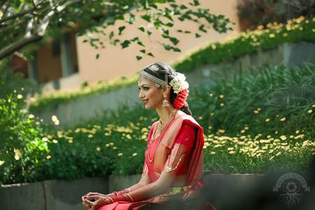 South Indian Bride Wedding day shot