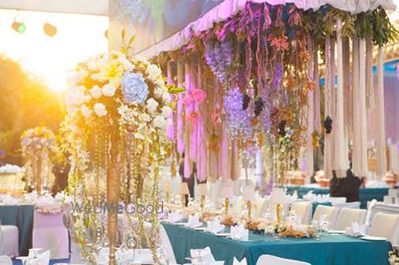 Lavender Wedding Decor Photo