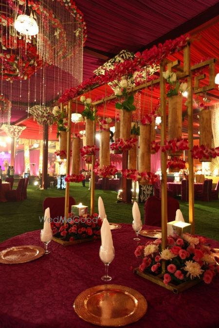 Photo of Outdoor Tent Decor