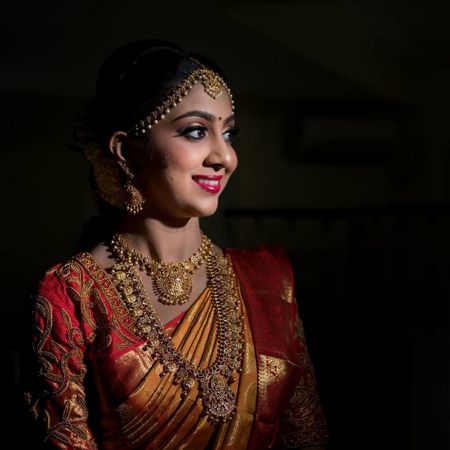 A south Indian bridal portrait
