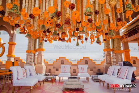 Photo of Stunning floral decor for mandap