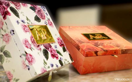floral print boxes