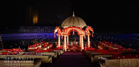 Photo of temple dome mandap