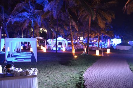 Photo of destination wedding decor