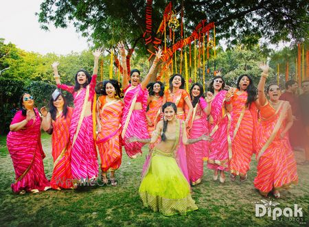 fun bridesmaids shot