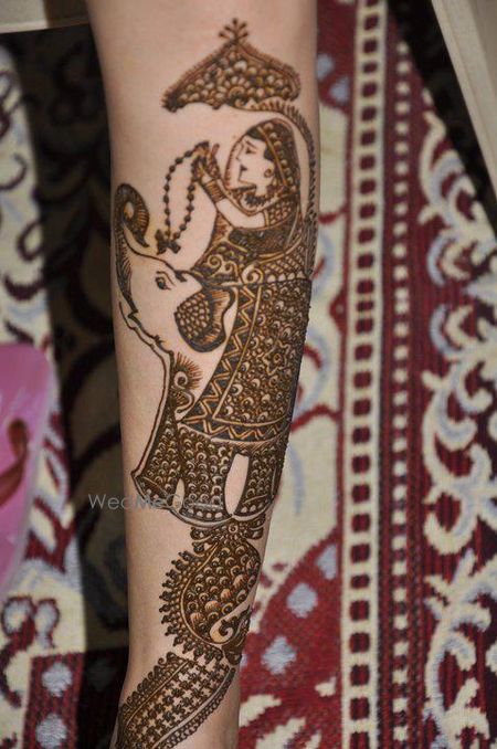 arm mehendi designs