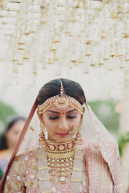Photo of Beautiful bridal jewellery entry shot