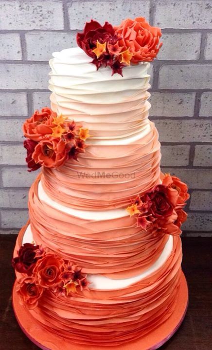 Photo of ombre cake