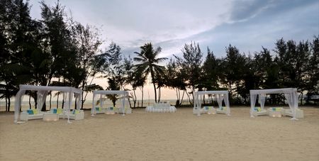 Photo of beach theme decor