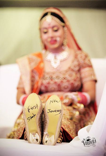 bridal shoes photography