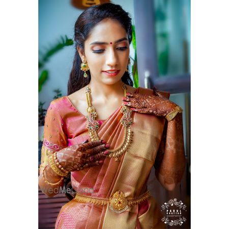 Photo of Red roses stage backdrop