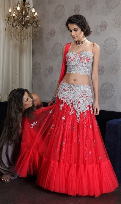 Indo Western Style Lehenga at Rs 4,950 / Piece in Surat | Mukta Mishree  Exports
