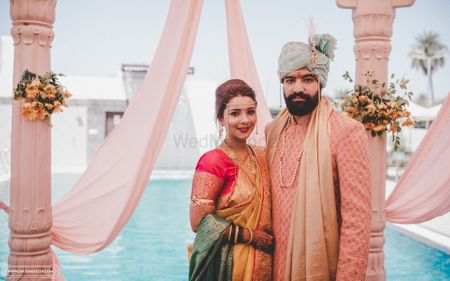 Photo of Just married maharashtrian couple!