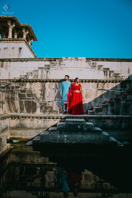 Couple portrait post wedding shot 