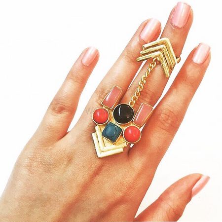 A cocktail ring- statement jewelry.