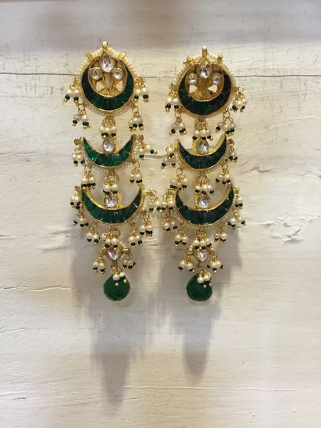 Photo of enamel earrings