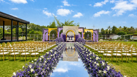 Meridian By The Lawns Chaitrashree Royal Banquet cover photo