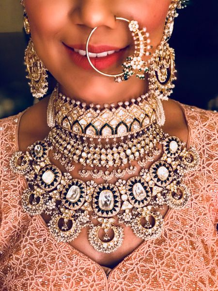 Photo of Bib bridal necklace for bride