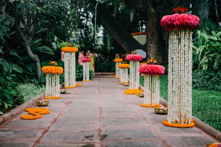 Photo of South Indian wedding entrance decor ideas