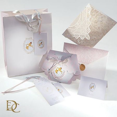 Photo of lace invitation