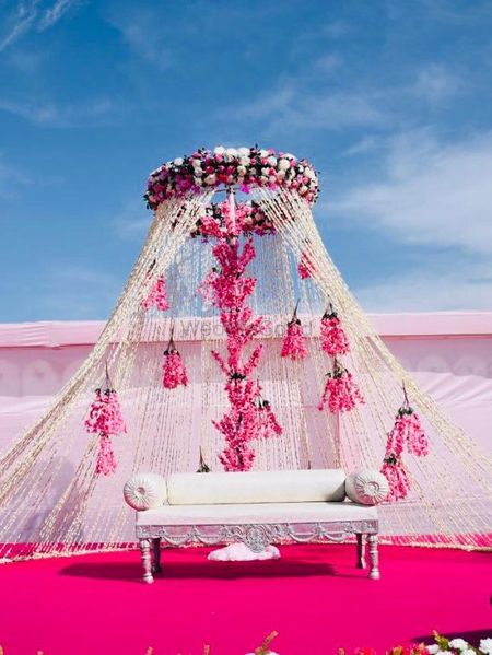 Light Pink Wedding Decor Photo stage decor