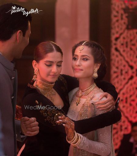 Sonam Kapoor Hugging Bride