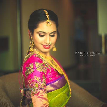 Photo of south indian bridal look