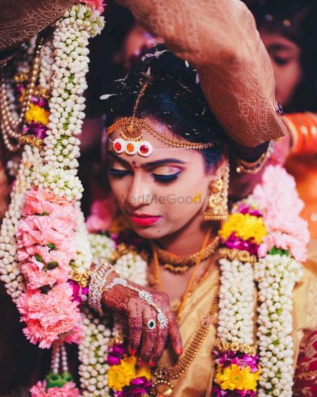 South Indian bridal portrait