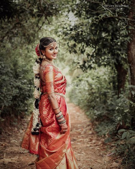south indian bridal saree