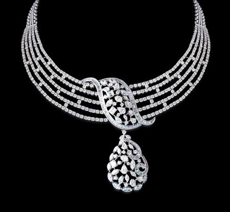 diamond necklace indian
