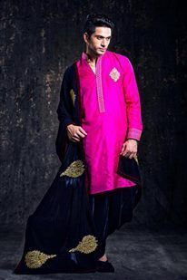 bright pink kurta